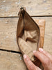 Archive tan leather pouch 2010 sample