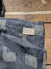 Archive Japanese woven indigo cotton tote back