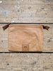 Archive tan leather pouch 2010 sample