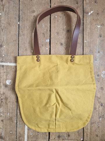 Archive Totely Canvas Shopper in Yellow