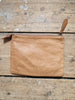 Archive tan leather pouch 2010 sample