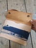 Archive Hand painted travel clutch